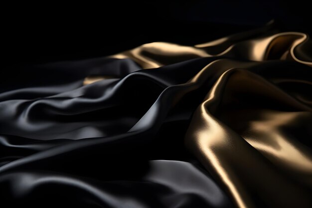 abstract-black-golden-satin-background_766625-11269